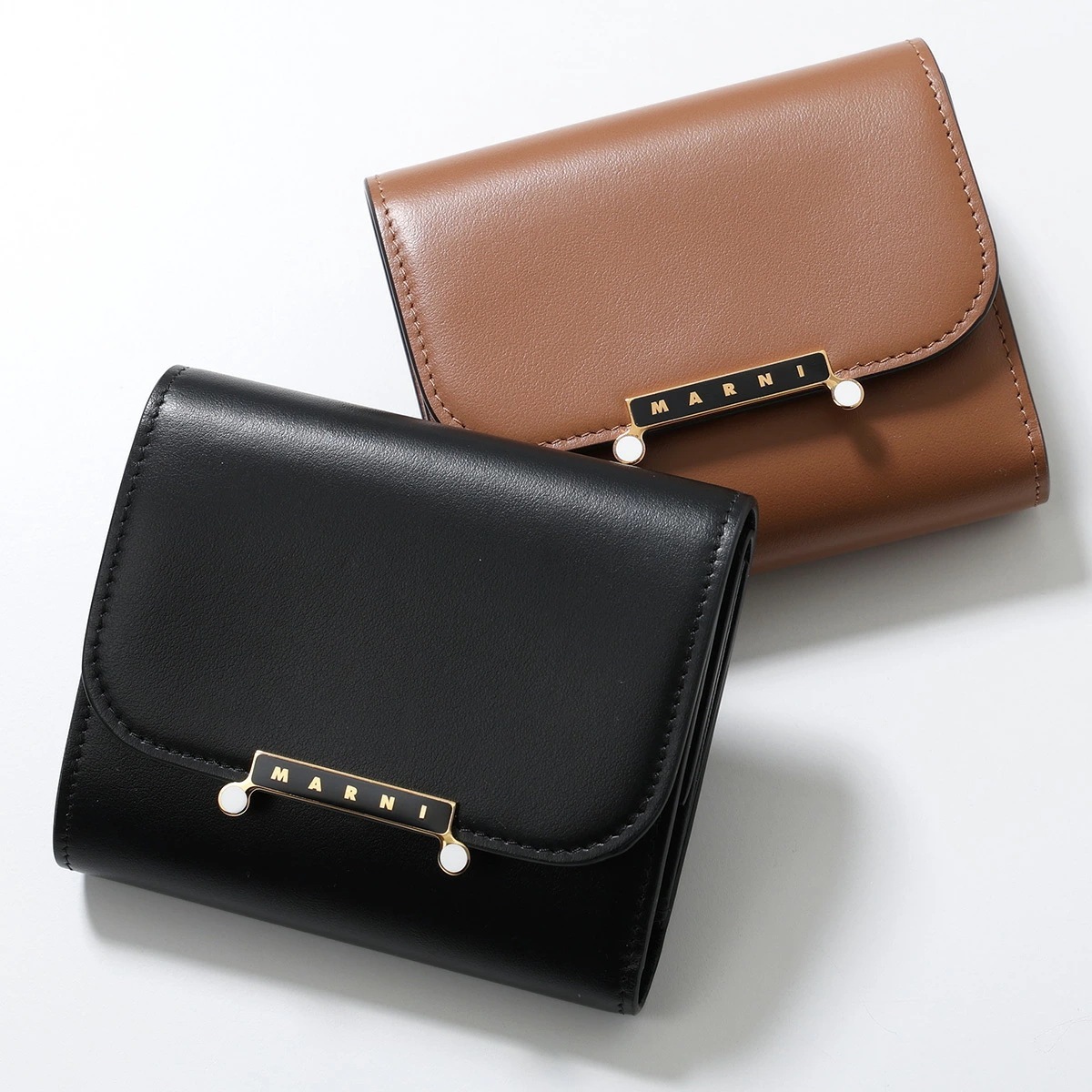 MARNI マルニ 三つ折り財布 PFMO0135U0 P6948 レディース Envelope 三つ折りウォレット レザー ミニ財布 カラー2色 PFMO0135U0P694800N99 54,827円