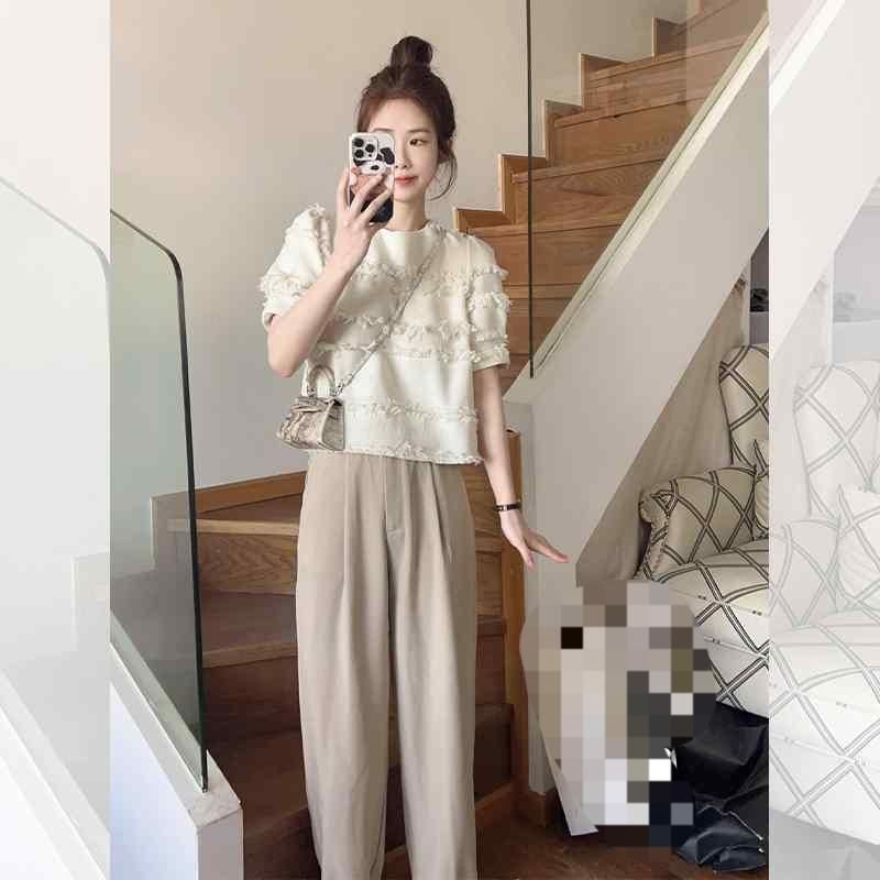 【目玉商品～超人気】夏 キレイ シャツ パフスリーブ お洒落 トップス レディース 可愛い フレンチ 半袖 デザイン ホワイト