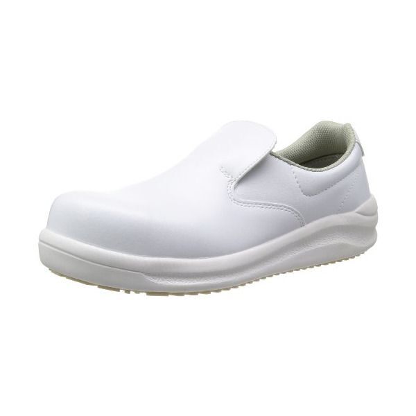 NHS600-W-27.5 ホワイト ハイグリップ ワイド樹脂先芯入り超耐滑軽量作業靴 (27.5cm) メーカー直送