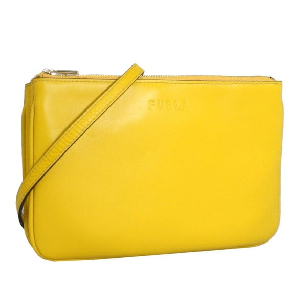 MIASTELLA MINI CROSSBODY ショルダーバッグ バッグ レザー イエロー系 レデ