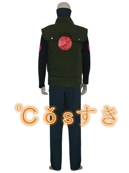NARUTO ナルトコスプレ衣装 旗木#21345 #21345 西 はたけカカシ COS 高品質 新品 Cosplay アニメ コスチューム