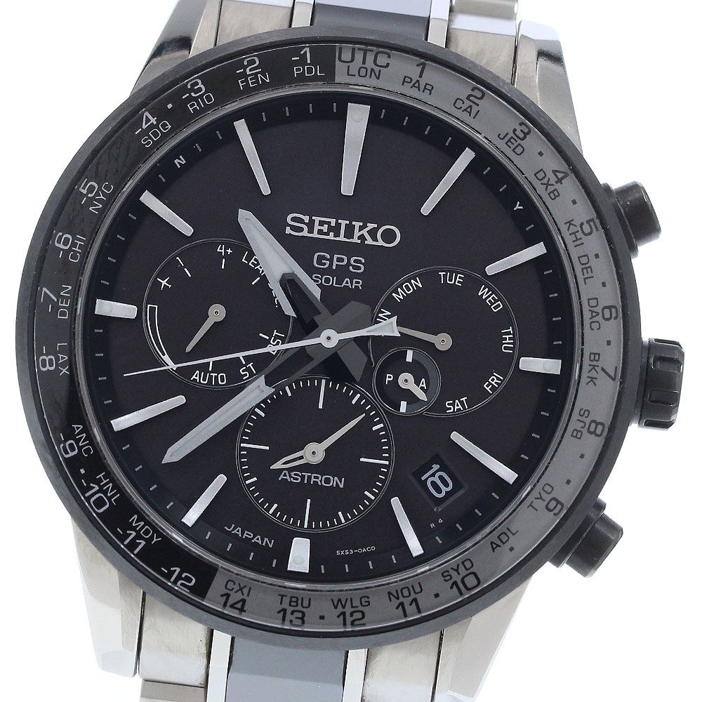 セイコー SEIKO SBXC011/5X53-0AD0 アストロン GPS ソーラー電波 メンズ 箱・保証書付き_938975【中古】