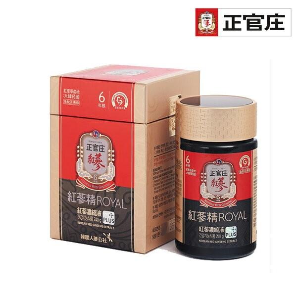 【宅配便送料無料】 韓国直輸入！ 正官庄（チョンカンジャン）紅参精ロイヤル（紅参濃縮液）240g【RCP】父の日/母の日/敬老の日のプレゼントに最適！