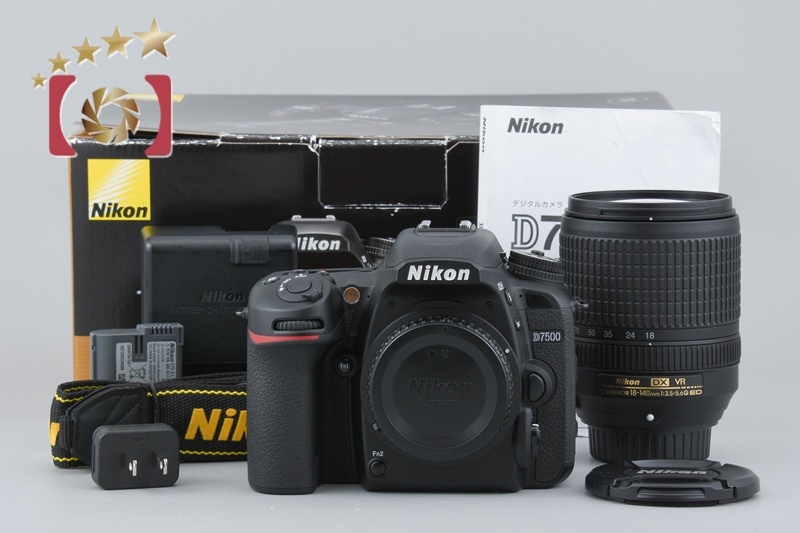 D7500 18-140 VR レンズキット シャッター回数僅少 元箱付き