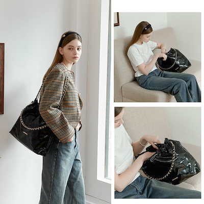 【新品】ANOETIC anc draw chain shoulder bag Designer fashion, Seoul-fully created | W Concept