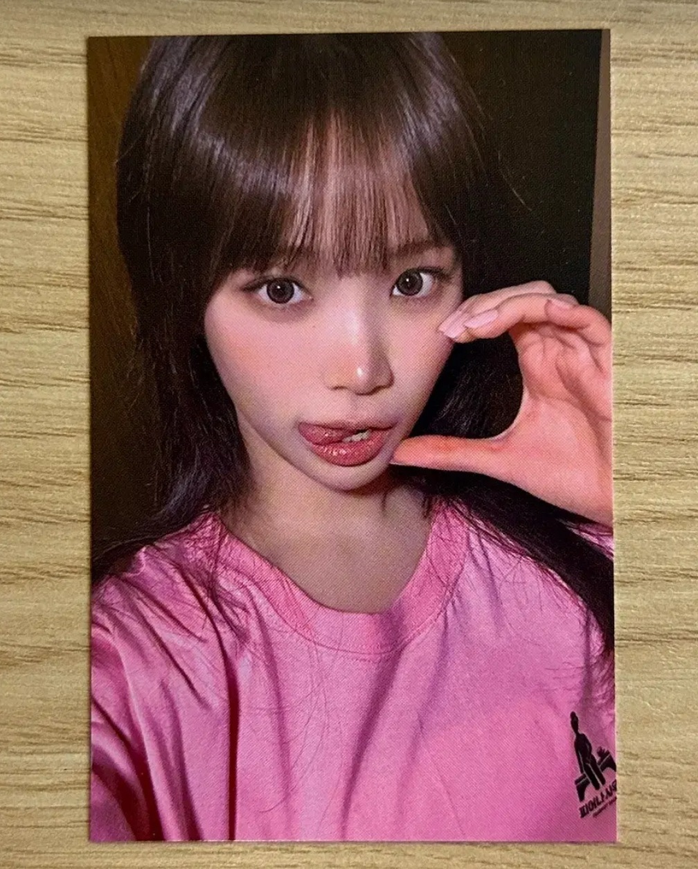[公式] LE SSERAFIM ルセラフィム チェウォン CHAEWON BOOMPALA サノク トレカ 2週目 超希少 フォトカード