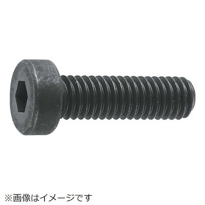 他サイト： トラスコ中山　低頭六角穴付ボルト 黒染め半ネジ サイズM8X40 5本入　B0810840の商品画像