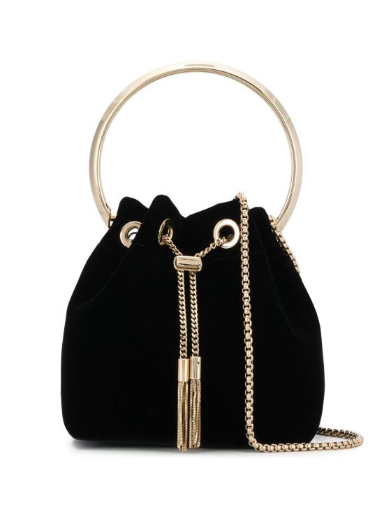 JIMMY CHOO Women Shoulder Bags BONBON VKKBLACK Black