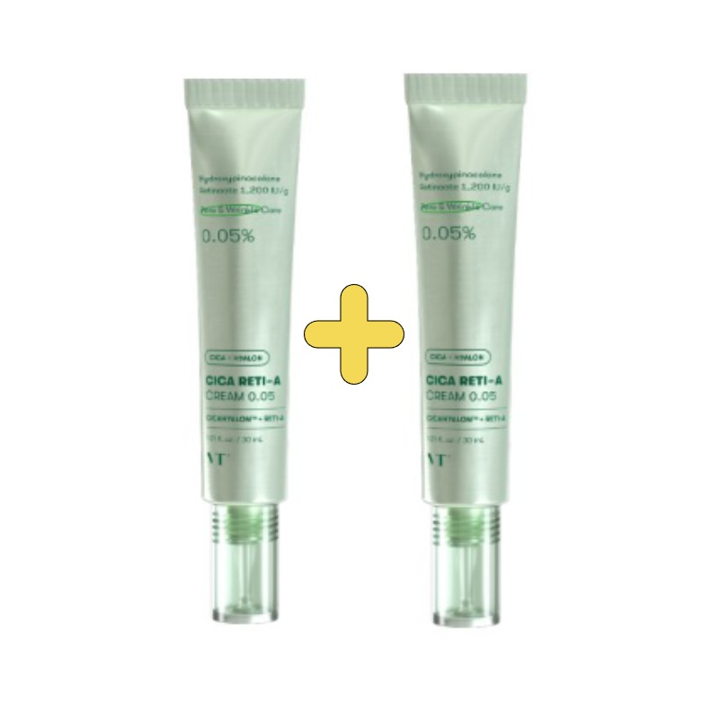 シカレチA クリーム0.05/1+1,【GIFT】シカレチA エッセンス0.1(10ml)+シカレチA クリーム(10ml)