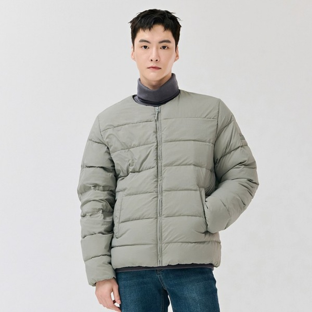 (チェースカルト) ユニバーサル Uネック軽量ダウンジャンパー-DFZU4701C0V