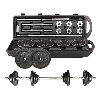Qoo10] ダンベル 25kg 2個セット 計 50 : スポーツ
