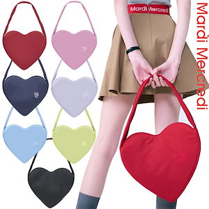 【無料配送】【Mardi Mercredi(マルディメクルディ)】 HEART MRCD BAG ハート バッグ 可愛らしくユニークなムード  【並行輸入品】