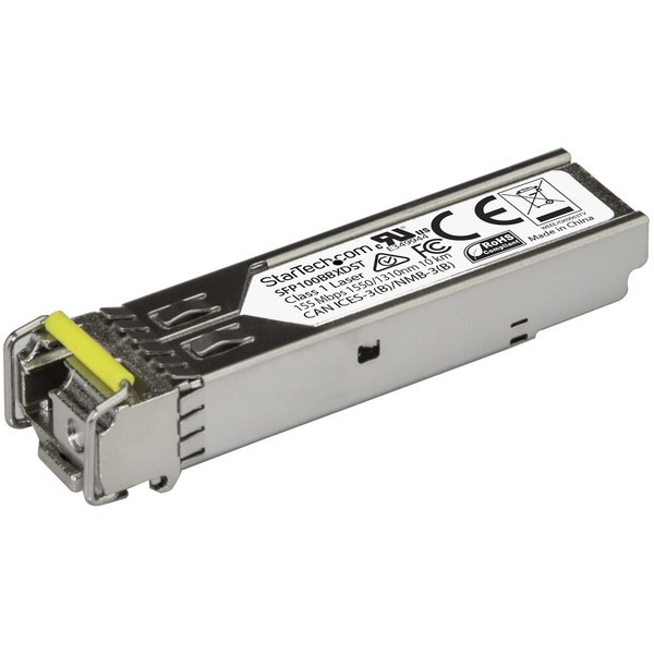StarTech SFP100BBXDST 1000BASE-BX準拠 BiDi光トランシーバモジュール (シングルモード) メーカー直送