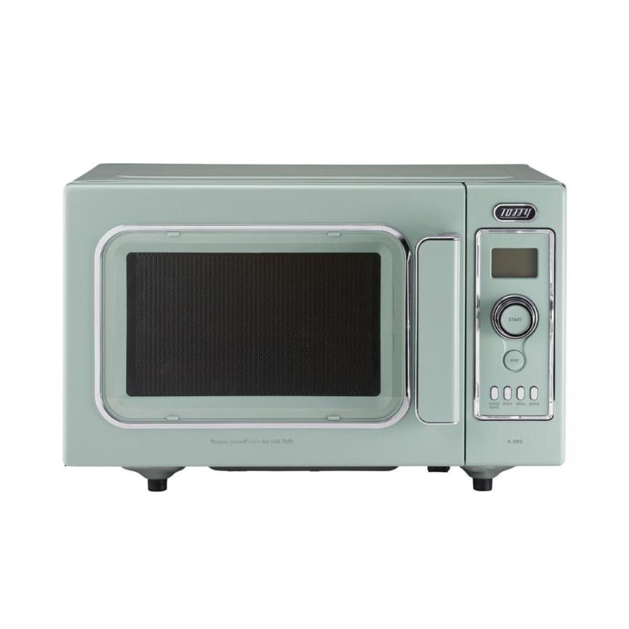 【新品】ラドンナ　オーブンレンジ 16L フラット ヘルツフリー Toffy ペールアクア K-DR2-PA