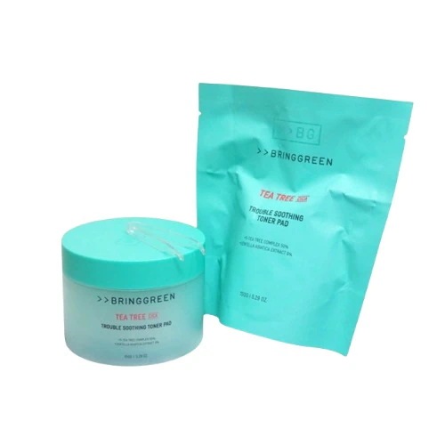 ティーツリー シカ トラブルスージング トナーパッド 90枚 (+90枚 詰め替えプレゼント 企画) 5,004円