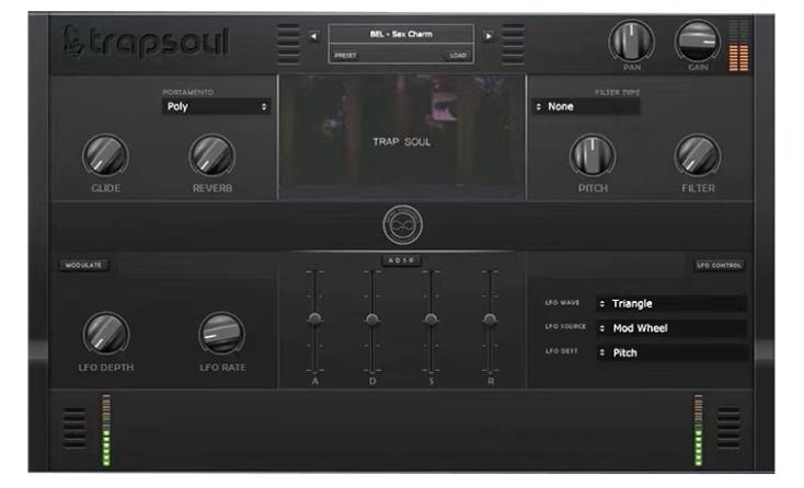 TrapSoulアレンジシンセサイザRnB/Soul音源プラグインWin/Mac