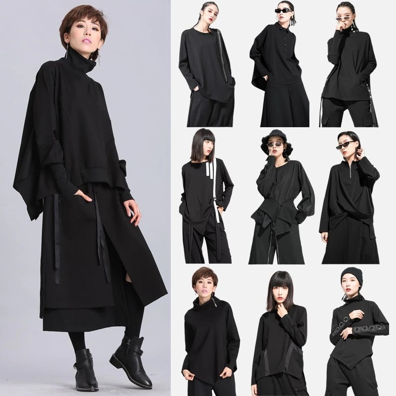 【Y.M.T】 秋冬 トレーナー スウェット 20タイプ 長袖 タートルネック ブラウス ベーシック おしゃれ レディース トップス ジャージ パーカー 体型カバー メガ割30%までに制限