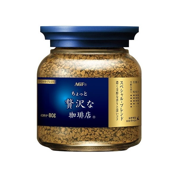 ちょっと贅沢な珈琲店 スペシャルブレンド 瓶 80g x12 メーカー直送