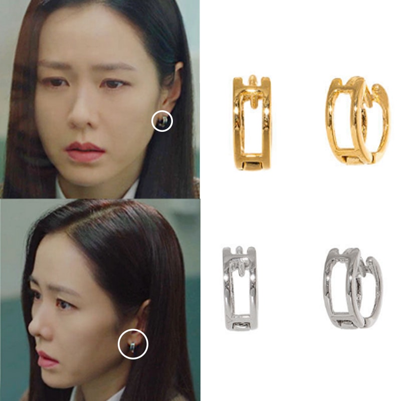 [ソンイェジン着用] [韓国の人気芸能人着用] SMALL HOLE RING-M 韓国女性アクセサリー 韓国ファッションジュエリー