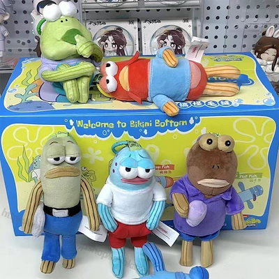 Qoo10] 人気キーホルダー スポンジボブ新型ビッチ