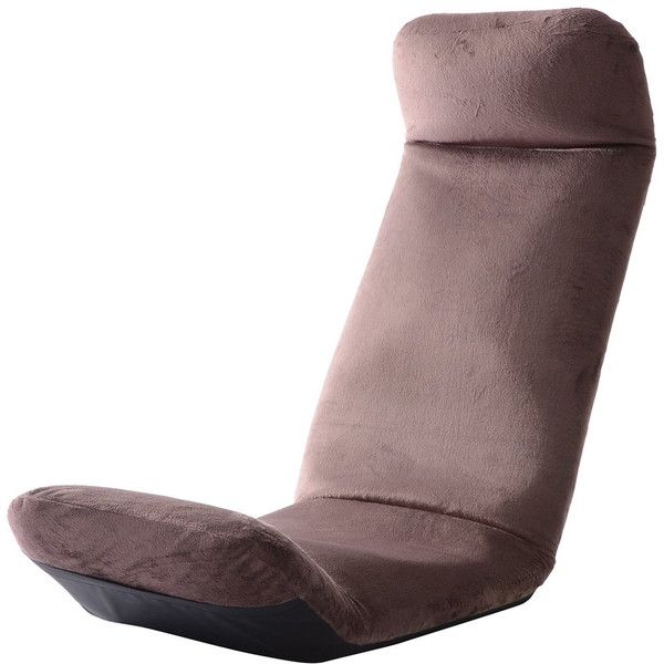 CELLUTANE 和楽チェア 上タイプ 座椅子 テクノブラウン 日本製 頭部 腰部 脚部 14段 リクライニング 一人掛け A555上-266BR メーカー直送