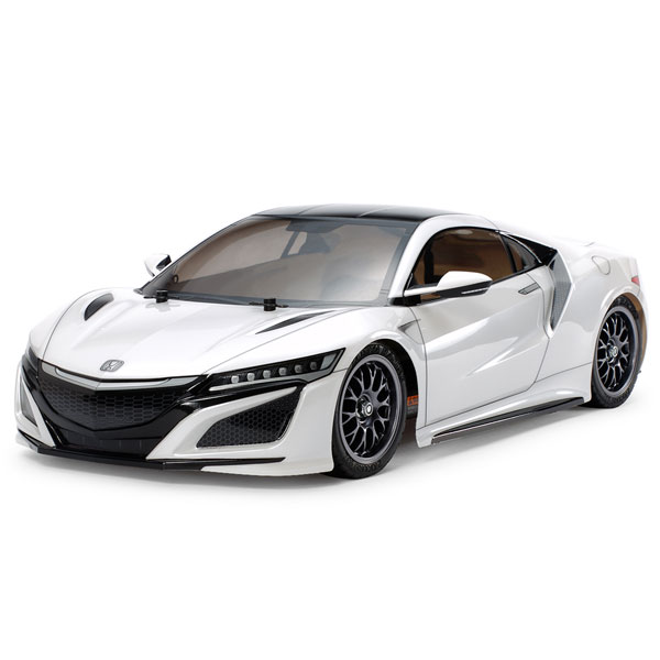 タミヤ 1/10 電動RC組立キット NSX (TT-02シャーシ)【58634】 ラジコン T 58634 RC NSX TT02 キット