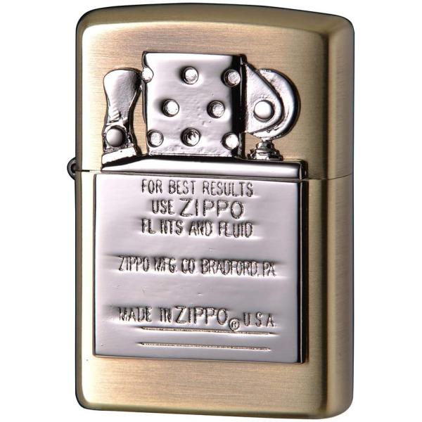 ライター ゴールド メタル エンブレム インサイドユニット メタル貼り ブラス 205M-UNIT