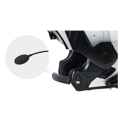 他サイト： SYGN HOUSE (サインハウス) バイク用 B+COM(ビーコム) 全モデル対応 ワイヤーマイクホルダー (ジェットシステムヘルメット) 00082120の商品画像