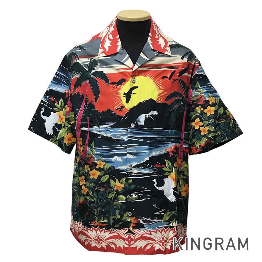 プリントショートスリーブ 1AFQY7 メンズ シャツ tu【中古】