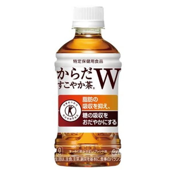 コカ/コーラ からだすこやか茶W （特定保健用食品/トクホ飲料） 350mlx48本（2ケース） ペットボトル