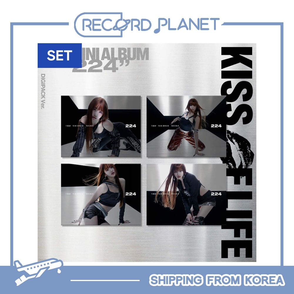 4種セット KISS OF LIFE - 4th Mini Album [224] (Digipack Ver.)