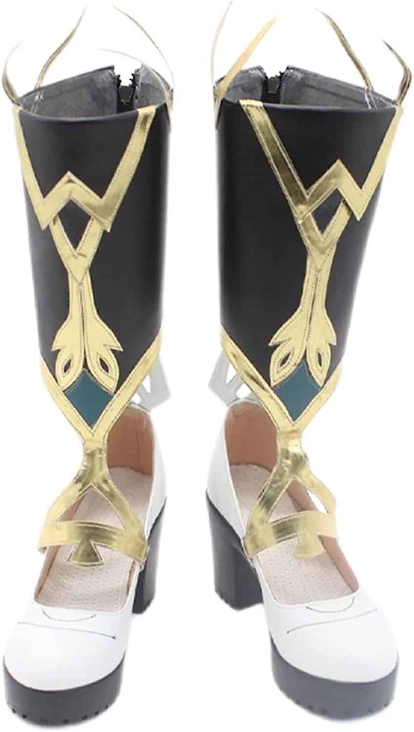 コスプレ靴 カーヴェ 原神 げんしん Genshin ブーツ 下駄 シューズ 長靴 コスプレ クリスマス ハロウィン