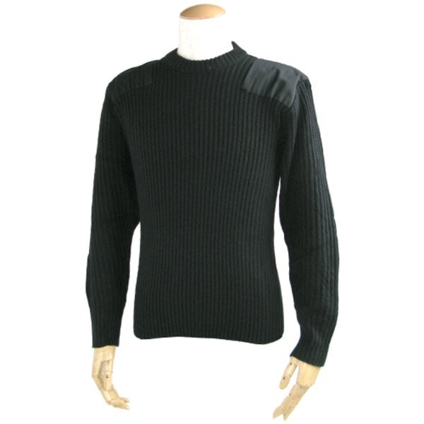 アメリカ軍 コマンドセーター JW038YN ブラック S [ レプリカ ]