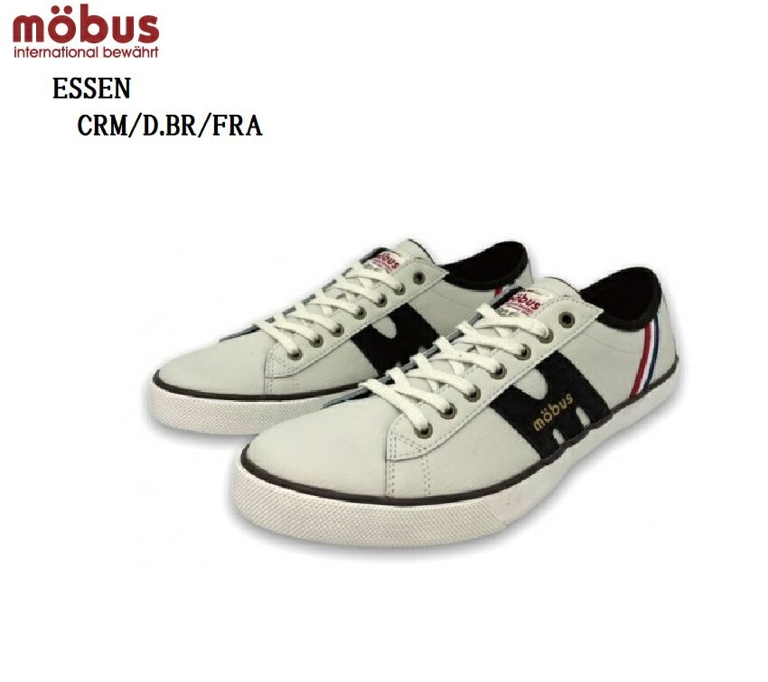 MOBUS ESSEN (エッセン)(モーブス) M-1838T 本革 クラッシックカジュアルコートスニーカー メンズ レディス 巨大な圧力釜で仕上げられるバルカナイズ製法