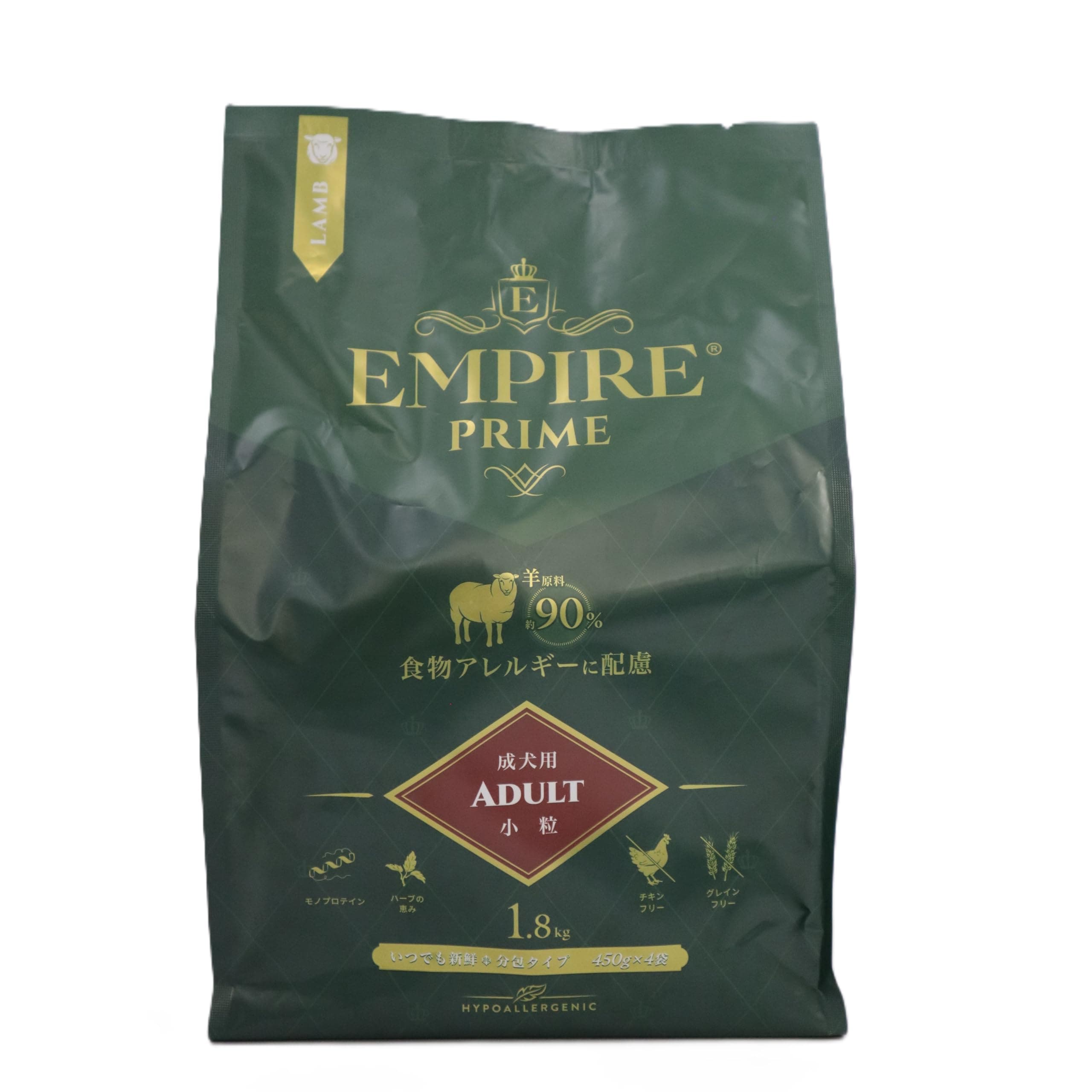 エンパイア プライム EMPIRE PRIME アダルト小粒 ドッグフード 1.8kg