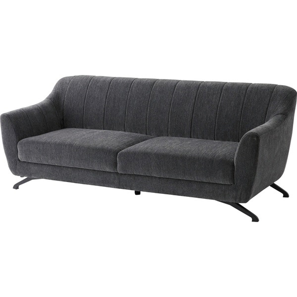 ヴェルト 3人掛 木フレーム ポケットコイル Sバネ ウィービングベルト スチール 粉体塗装 ポリエステル