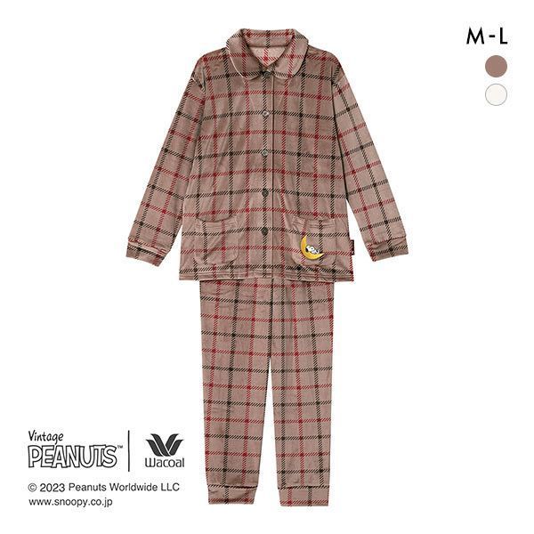ワコール Wacoal リラックス＆スリープ PEANUTS×ワコール スヌーピー パジャマ 上下セ