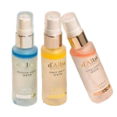 ダルバ d'Alba ダブルセラム クリーム スプレー トナー 3点セット ダルバ d'Alba ダブルセラム クリーム スプレー トナー 3点