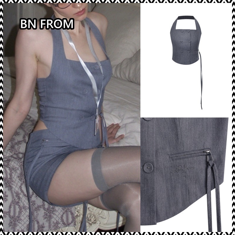 BN FROM Gray button holter vest 7,962円