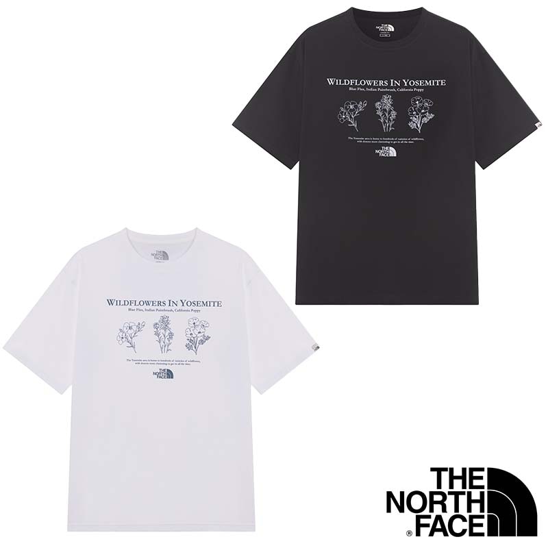NT7UR23 FLOWER EX S/S R/TEE ショートスリーブ ティーシャツ 半袖 ラウンドネックエコ ストリート ロゴ メンズ レディース 男性用 女性用