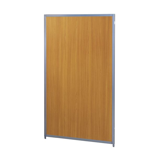 マグネットパーテーション/衝立 ナチュラル 幅900奥行20高さ1525mm スチール製 リビング ダイニング 完成品