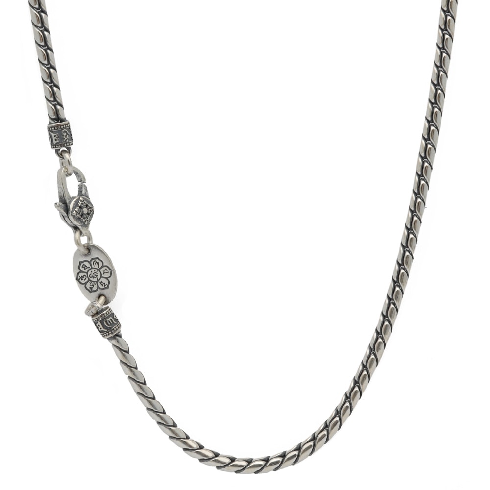 925六字真言チェーンネックレス50cm [ns163-50cm]