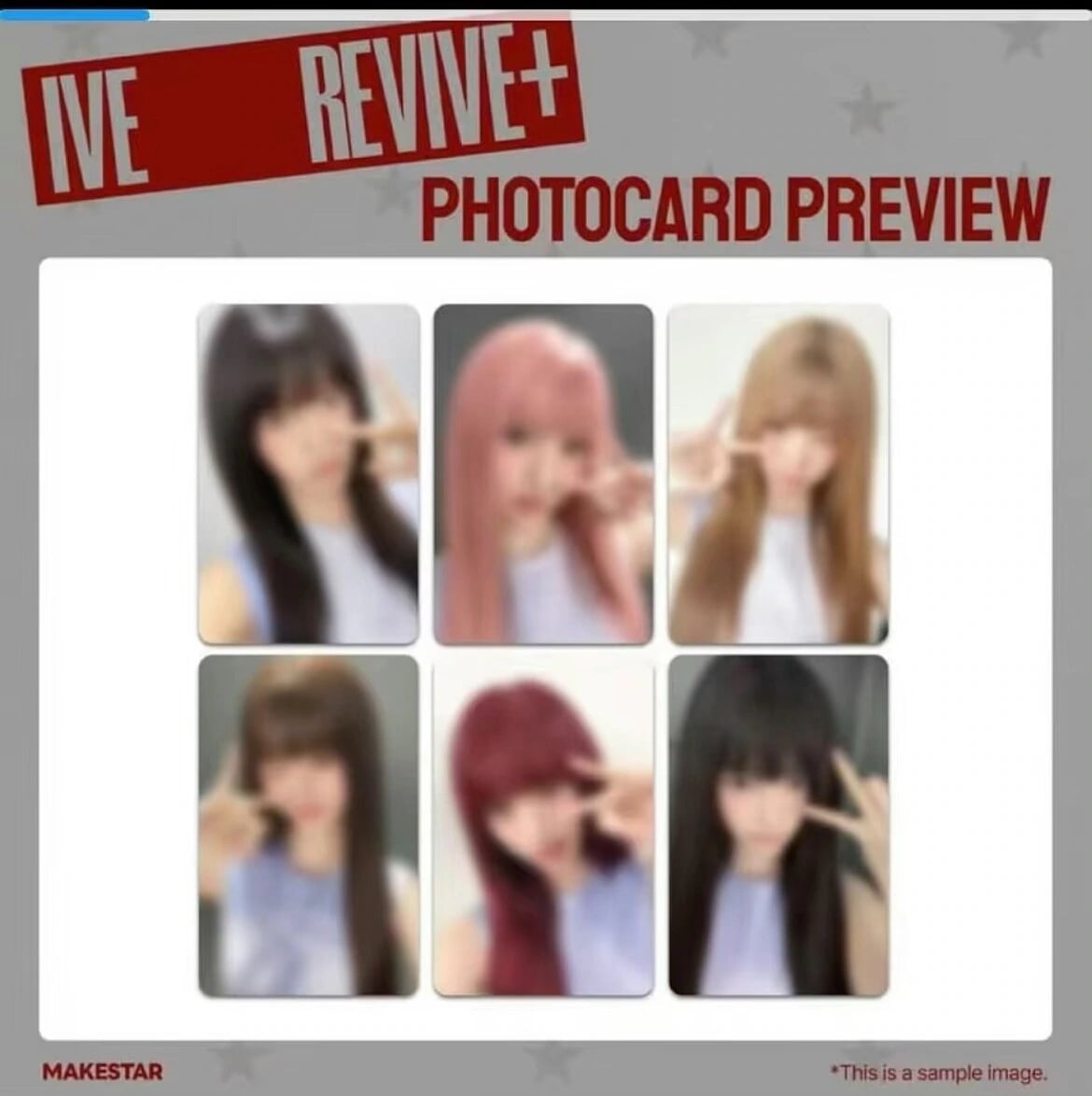 【最短当日発送】IVE REVIVE ms トレカ 公式 特典 6枚セット