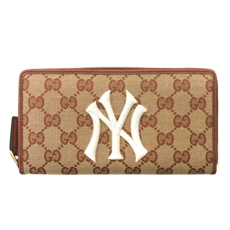 グッチ GUCCI ラウンドファスナー長財布 GGキャンバス GGキャンバス ブラウン ユニセックス 547791 z0069