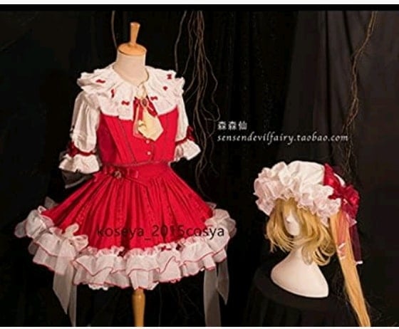 フランドールスカーレット コスプレ衣装