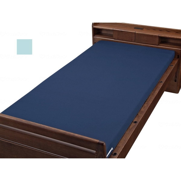 ウェルファン マットレス防水カバー サックス 9119110 001153 メーカー直送