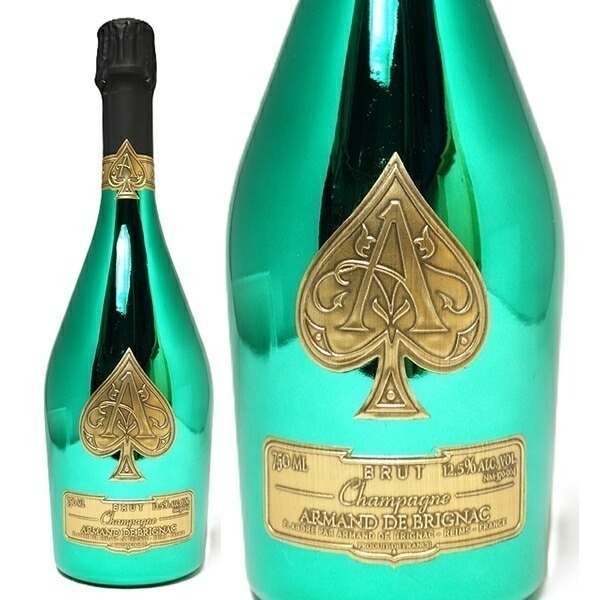 NV アルマン ド ブリニャック ブリュット グリーン マスターズエディション 2023 箱なし 並行品 750ml シャンパーニュ 白泡 コク辛口 ワイン ^VAAB3623^