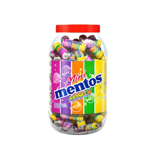 メントス ミニ ニューレインボー 1kg 2個