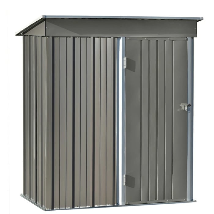 大型物置 屋外 組立式 可動棚付き 床なし スチール 倉庫 戸外収納庫 物置き おしゃれ 収納庫 屋外物置 防さび ベランダ 防水 ドア 屋外収納 ロック付き ガーデニング 庭 屋外 収納