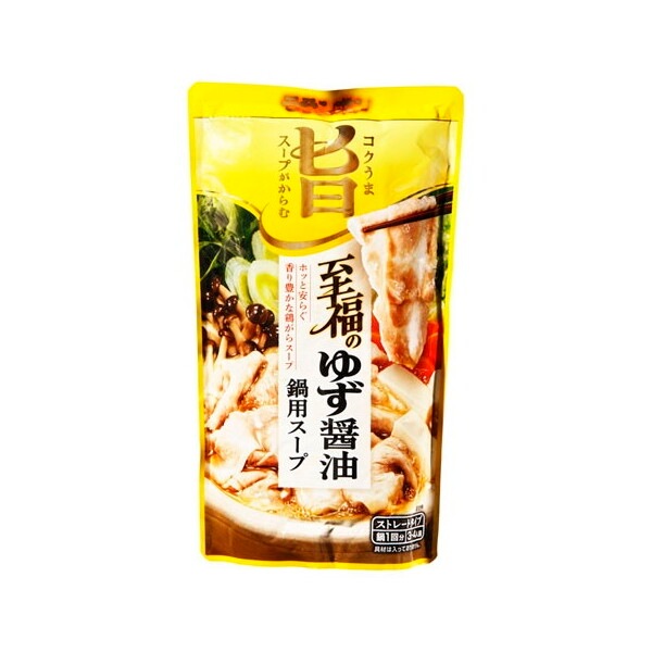 モランボン モランボン コク旨からむ至福のゆず醤油鍋 750g x10 メーカー直送